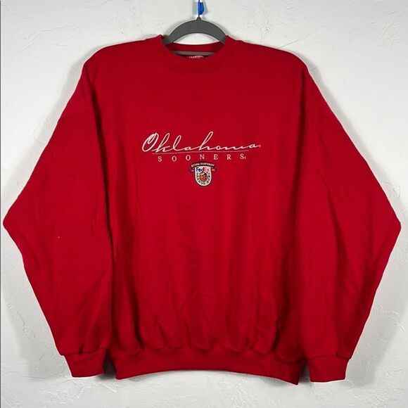 🏈 Vintage OKLAHOMA SOONERS College Football National Championship CREWNECK - EU - Picture 1 of 9